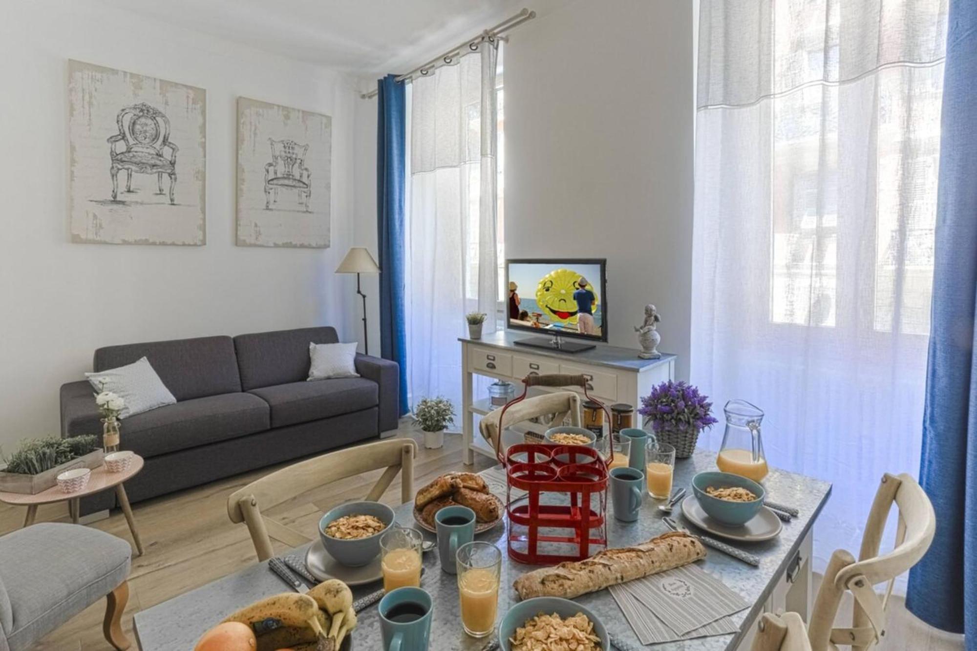Cassini Gt - 1 Bedroom - Balcony - Place Garibaldi Nice Ngoại thất bức ảnh